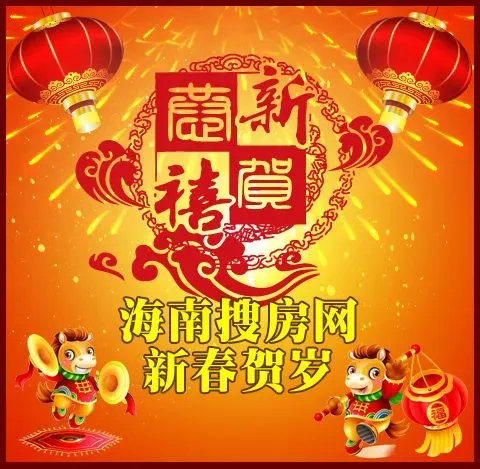 海南地产精英向网友拜年