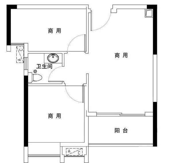 广州柏丽星寓户型介绍