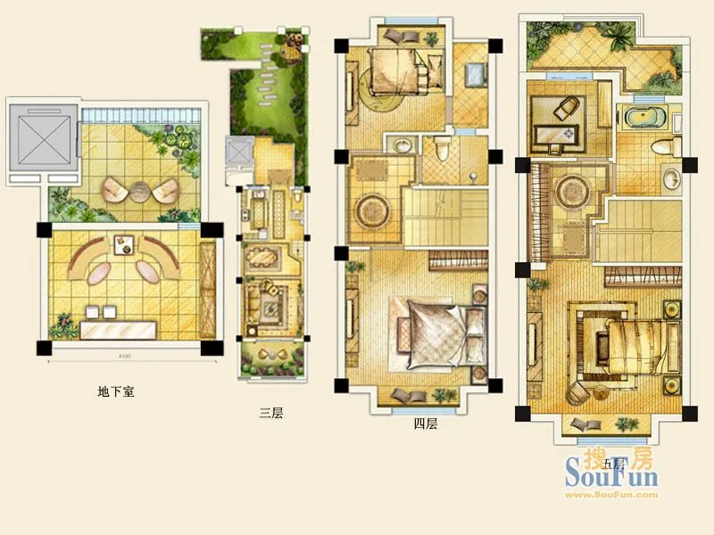 上海绿地海域苏河源户型介绍