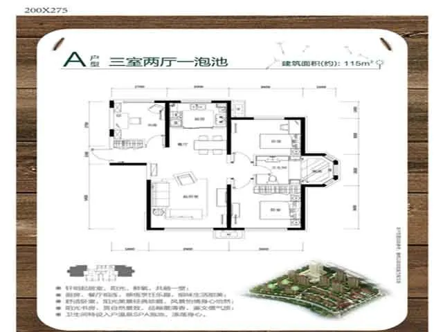 金泰丽舍户型介绍
