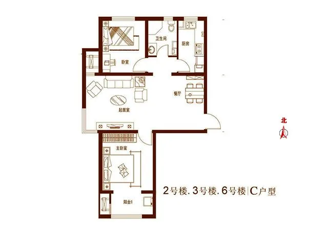 石家庄怀特翰墨儒林户型介绍