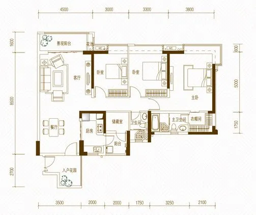 广州路劲隽泷湾户型介绍