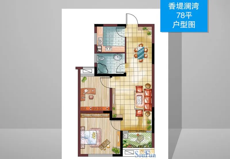 苏州常发香堤澜湾户型介绍