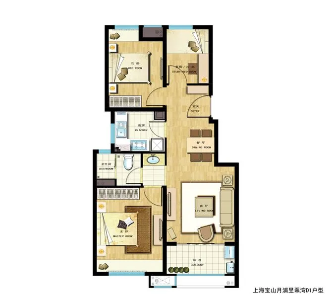 上海新城昱翠湾户型介绍