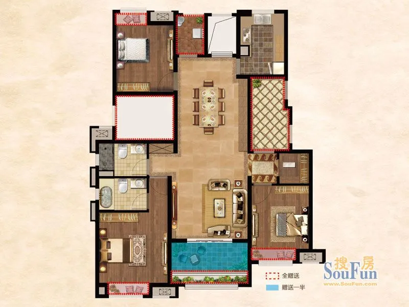 上海新城馥华里户型介绍