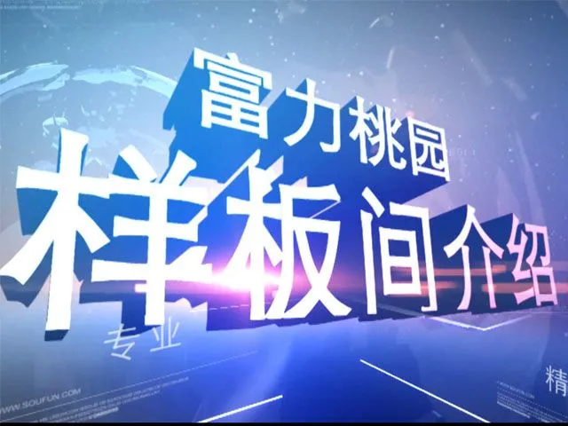 富力桃园样板间介绍