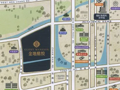 扬州金地酩悦园林实景介绍