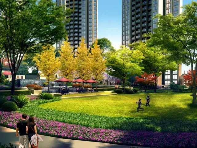 成都俊发星雅俊园园林介绍