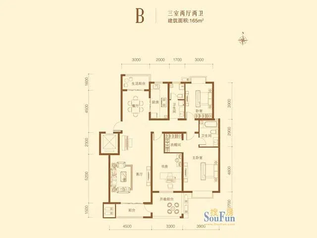 石家庄北城国际户型介绍