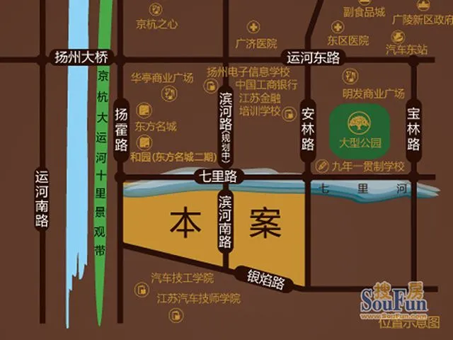 扬州颐景苑皇都漫城户型介绍