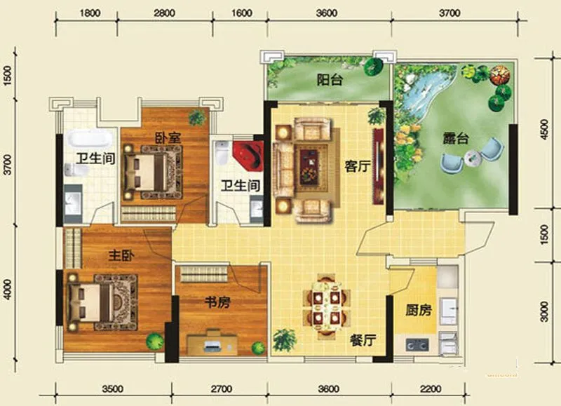 南宁和居邕江郡户型介绍