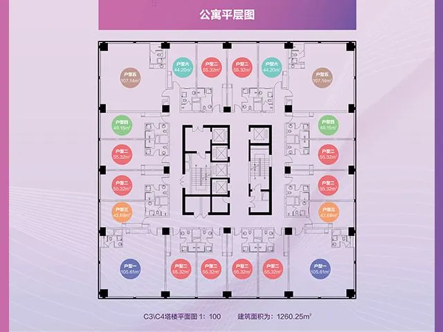 石家庄世界湾户型介绍