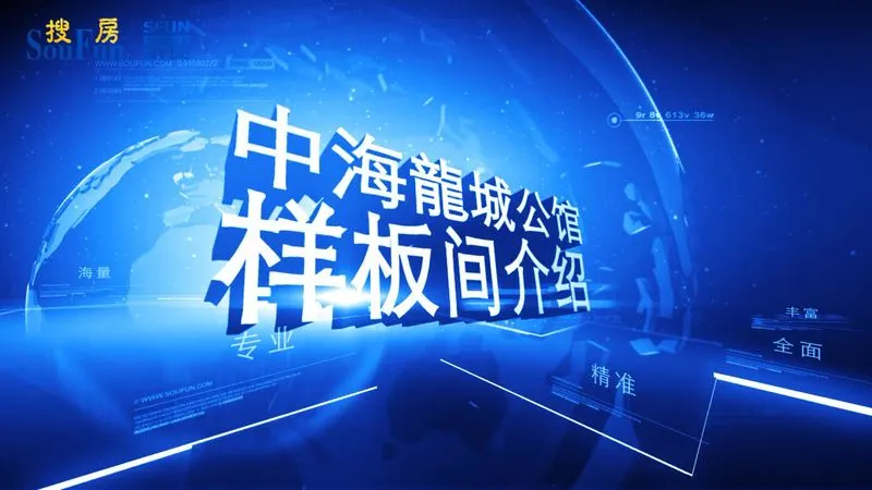 中海龍城公馆 样板间介绍