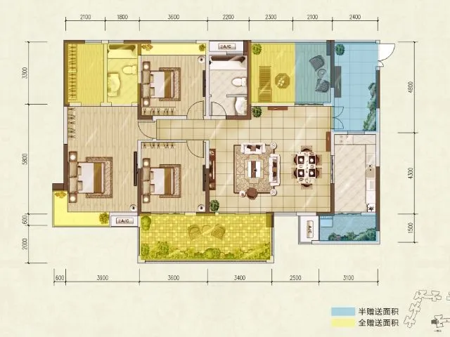 成都光明城市户型介绍