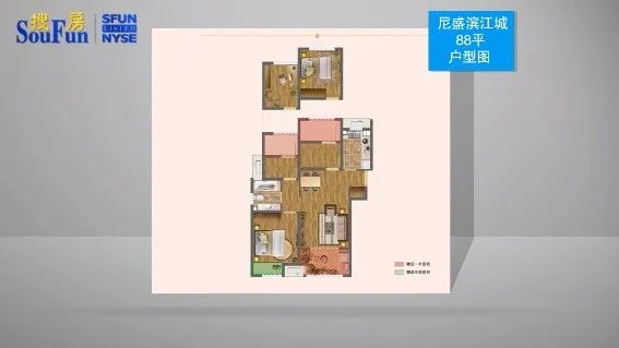 苏州尼盛滨江城户型介绍