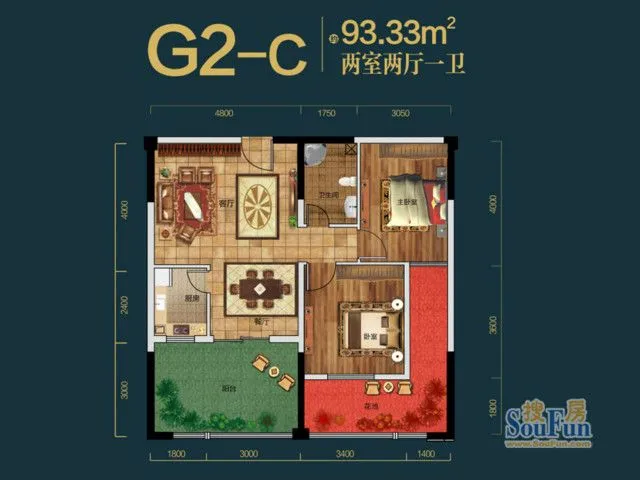 武汉观澜御璟台户型介绍