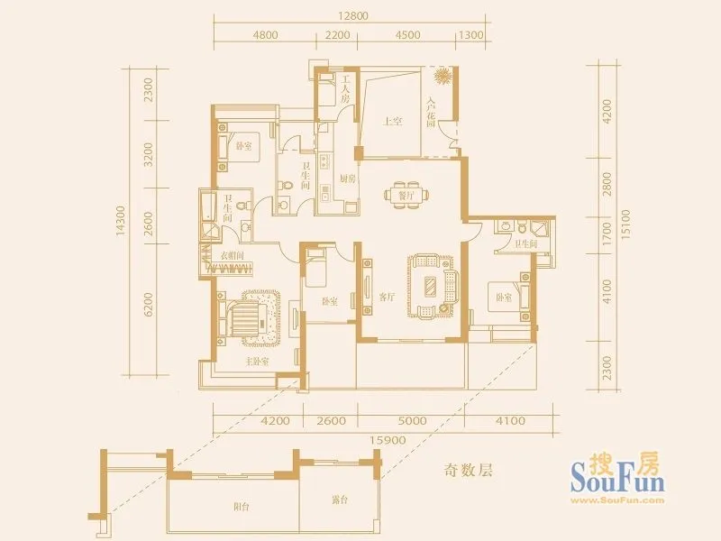 深圳半山道1号礼宾府户型介绍