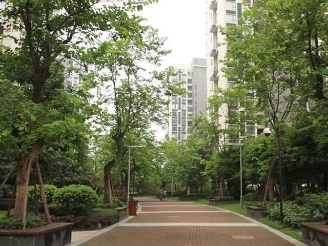 成都优品道上东区园林介绍
