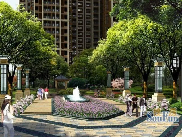 成都蒂梵尼TOWN园林介绍