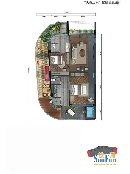 深圳檀悦豪生度假酒店户型介绍