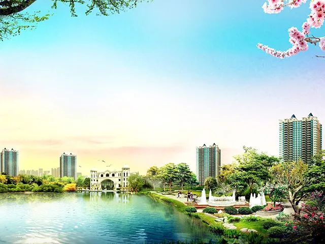郑州恒大绿洲园林景观介绍