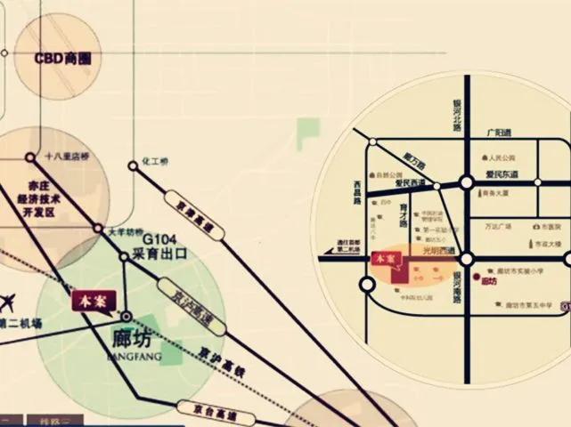 廊坊中科·紫峰区域介绍