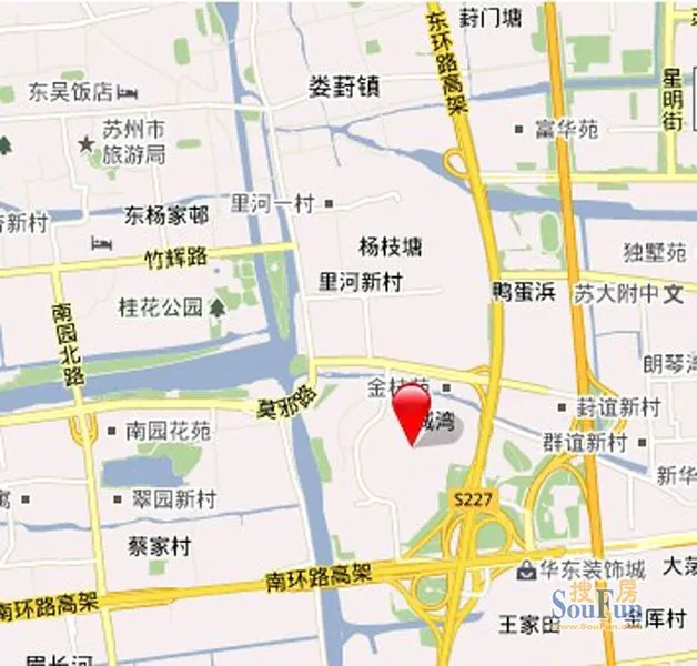 苏州领秀冠南苑项目区域交通介绍