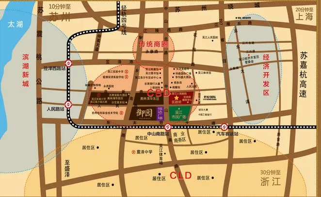 苏州奥林清华御园项目区域交通介绍