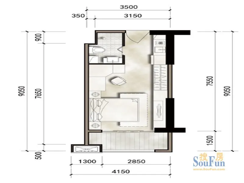 贵阳俊发中心项目户型介绍
