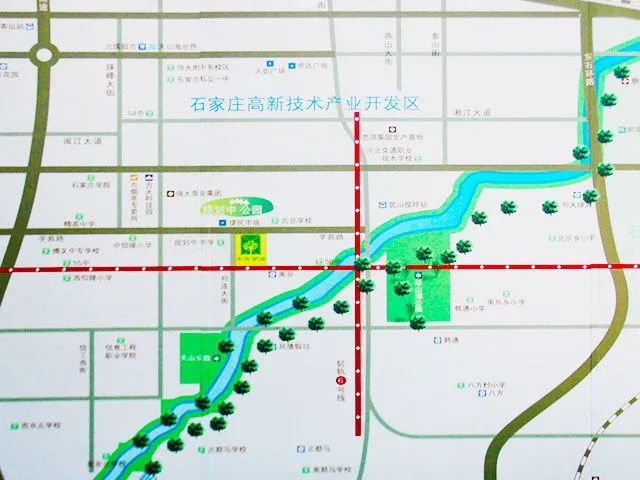石家庄天地荣域区位交通介绍