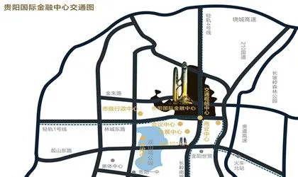 贵阳国际金融中区域交通