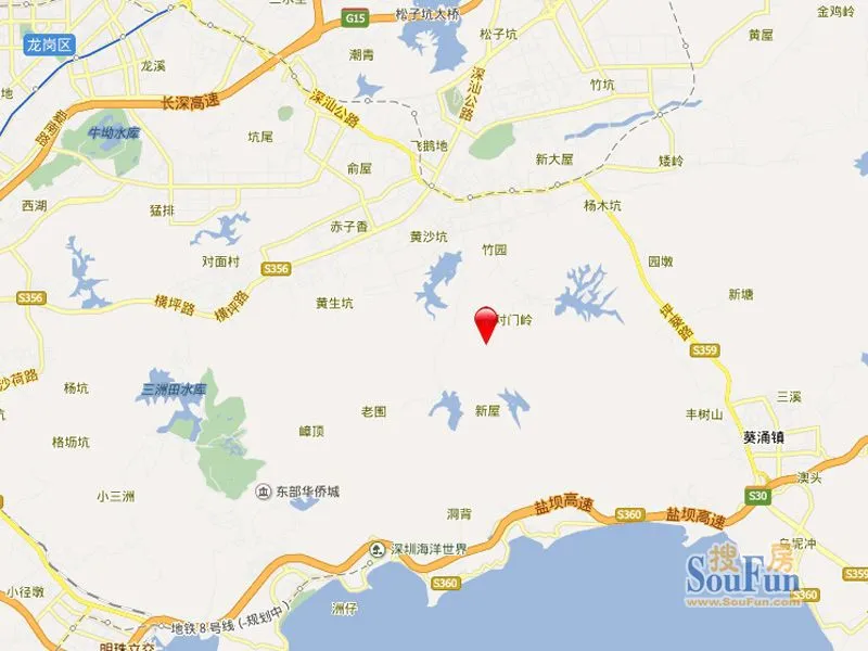 深圳天峦湖区域交通