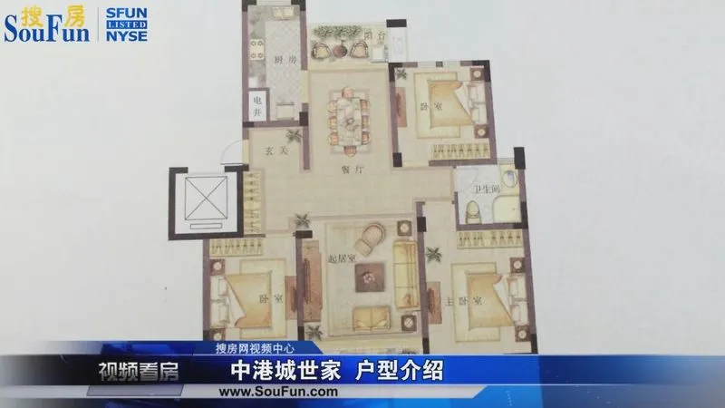 南通中港城世家户型介绍