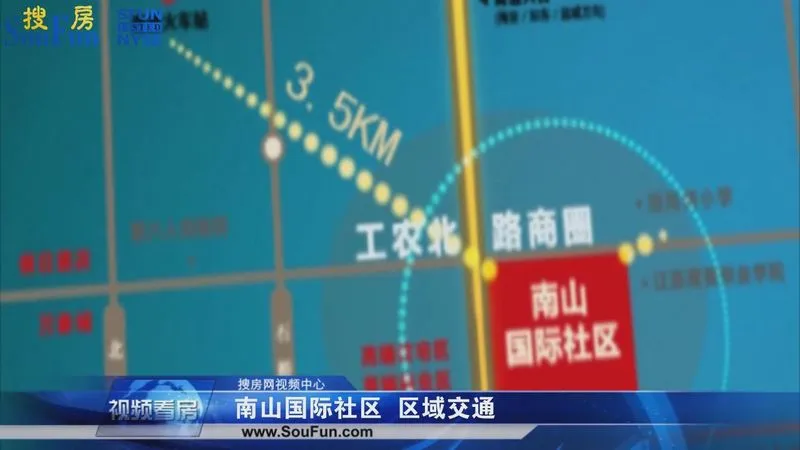 南通南山国际社区区域交通介绍
