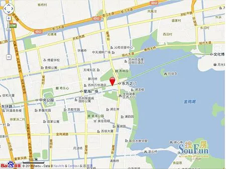 苏州东方之门项目区域交通介绍