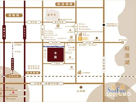 苏州巴黎春天项目区域交通介绍