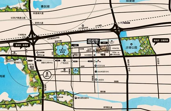 苏州雅戈尔璞缇墅项目区域交通介绍