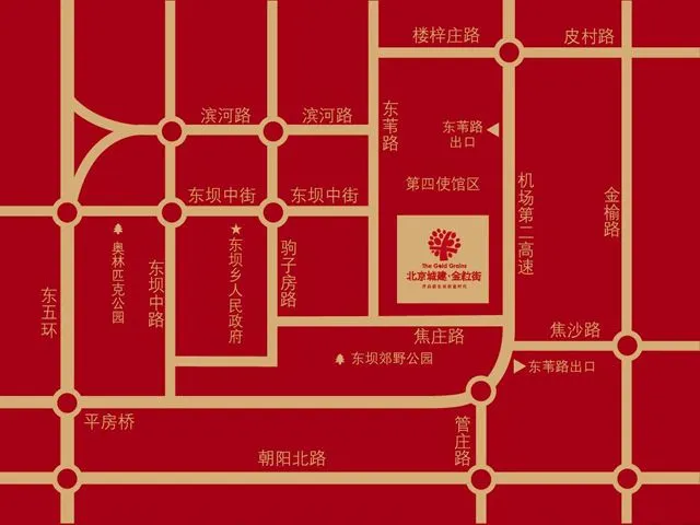 北京城建·金粒街区域交通介绍