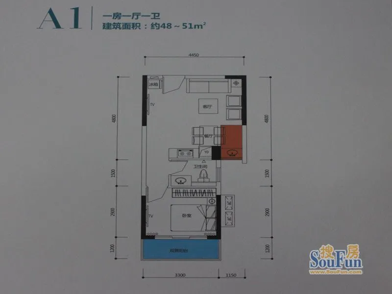 深圳朗钜创公馆户型介绍