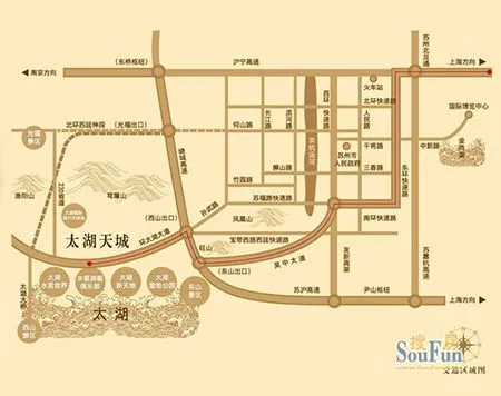 苏州太湖天城MINI墅区域交通介绍