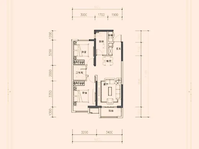 廊坊孔雀城公园海户型介绍