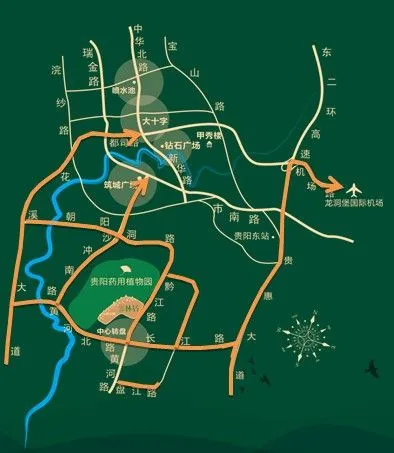 贵阳元琦林居区域交通介绍