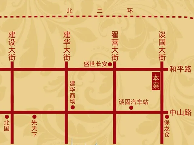 石家庄卓升尚郡区位交通
