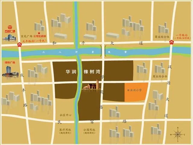 徐州华润橡树湾区域交通介绍
