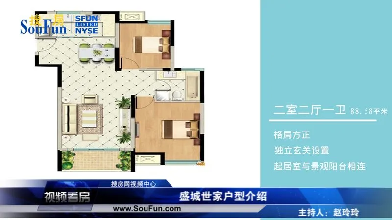扬州盛城世家户型介绍