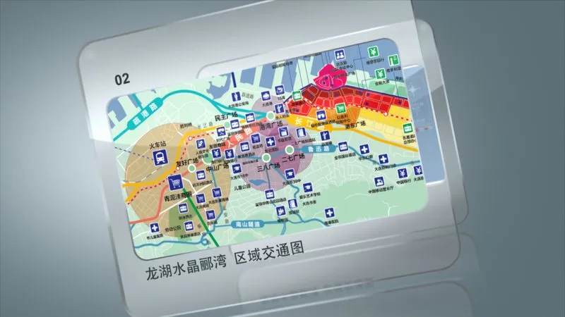 龙湖水晶郦湾 区域交通