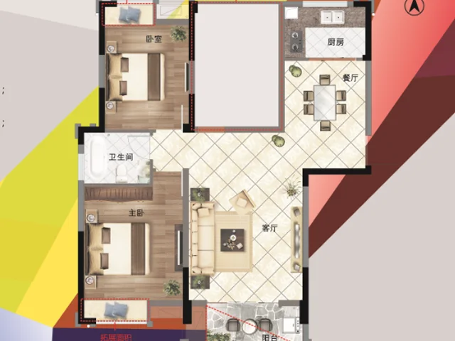 南昌聚仁万象都会户型介绍