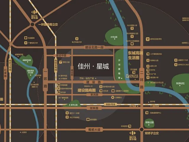 成都佳州星城区域交通