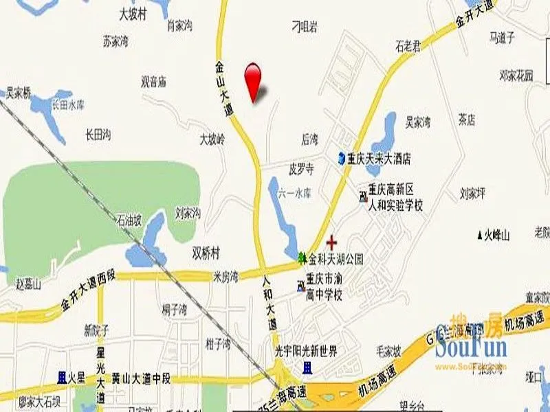 重庆华宇上院区域交通介绍