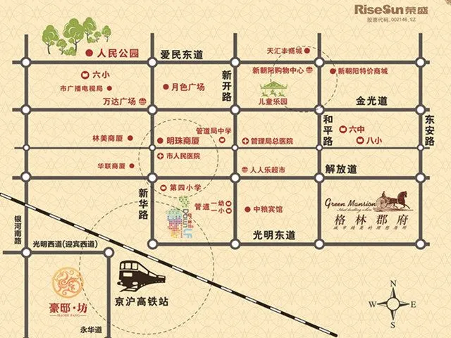 廊坊格林郡府区域交通